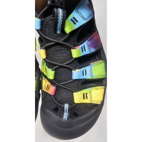 Keen Newport Retro Original Tie Dye Sandals Men's 7 Waterproof Closed Toe NEW - Picture 2 of 14